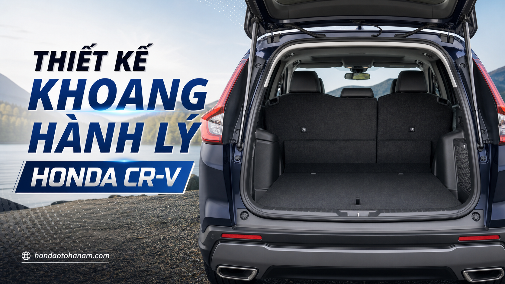 Thiết Kế Khoang Hành Lý Honda CR-V
