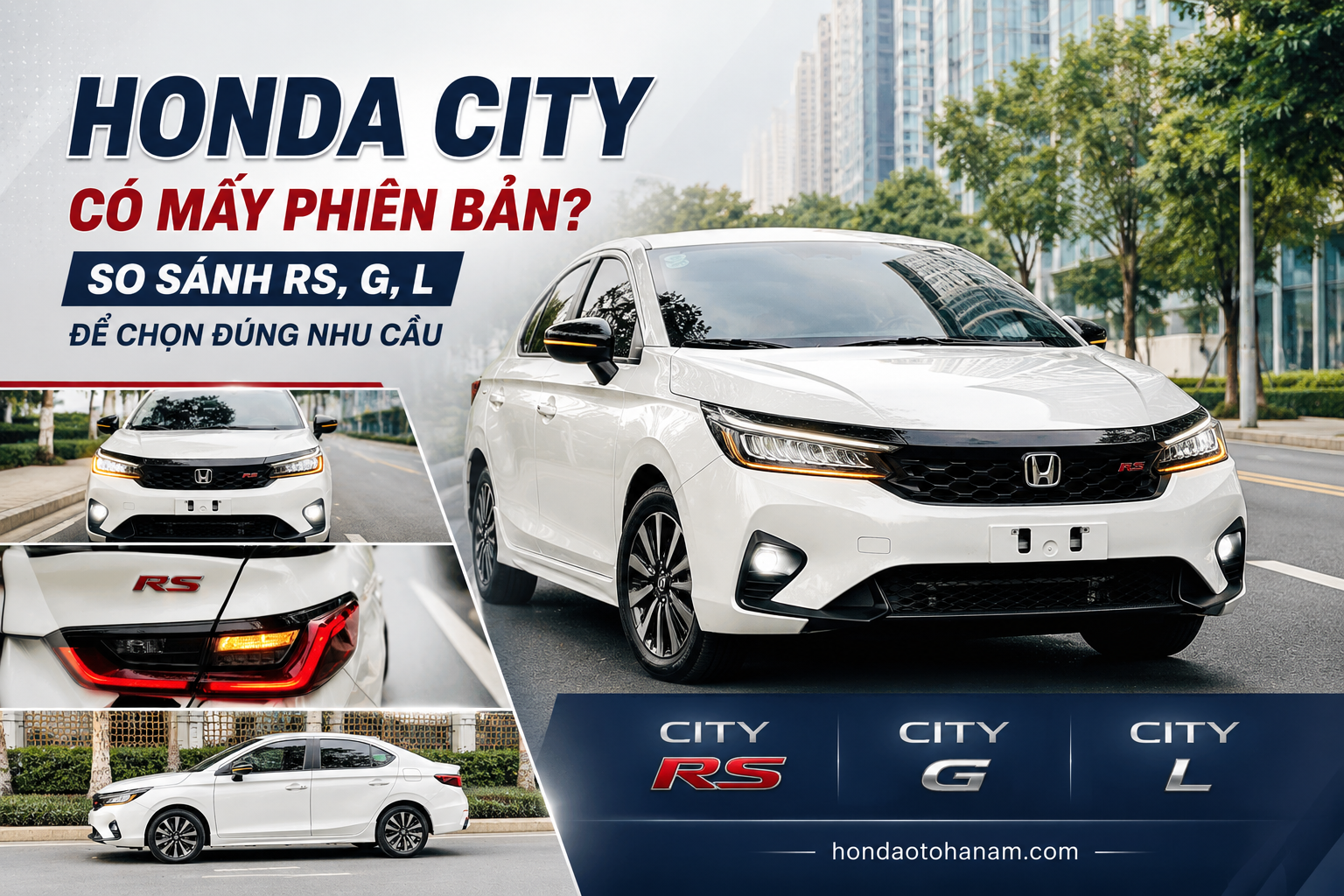 Honda City Có Mấy Phiên Bản
