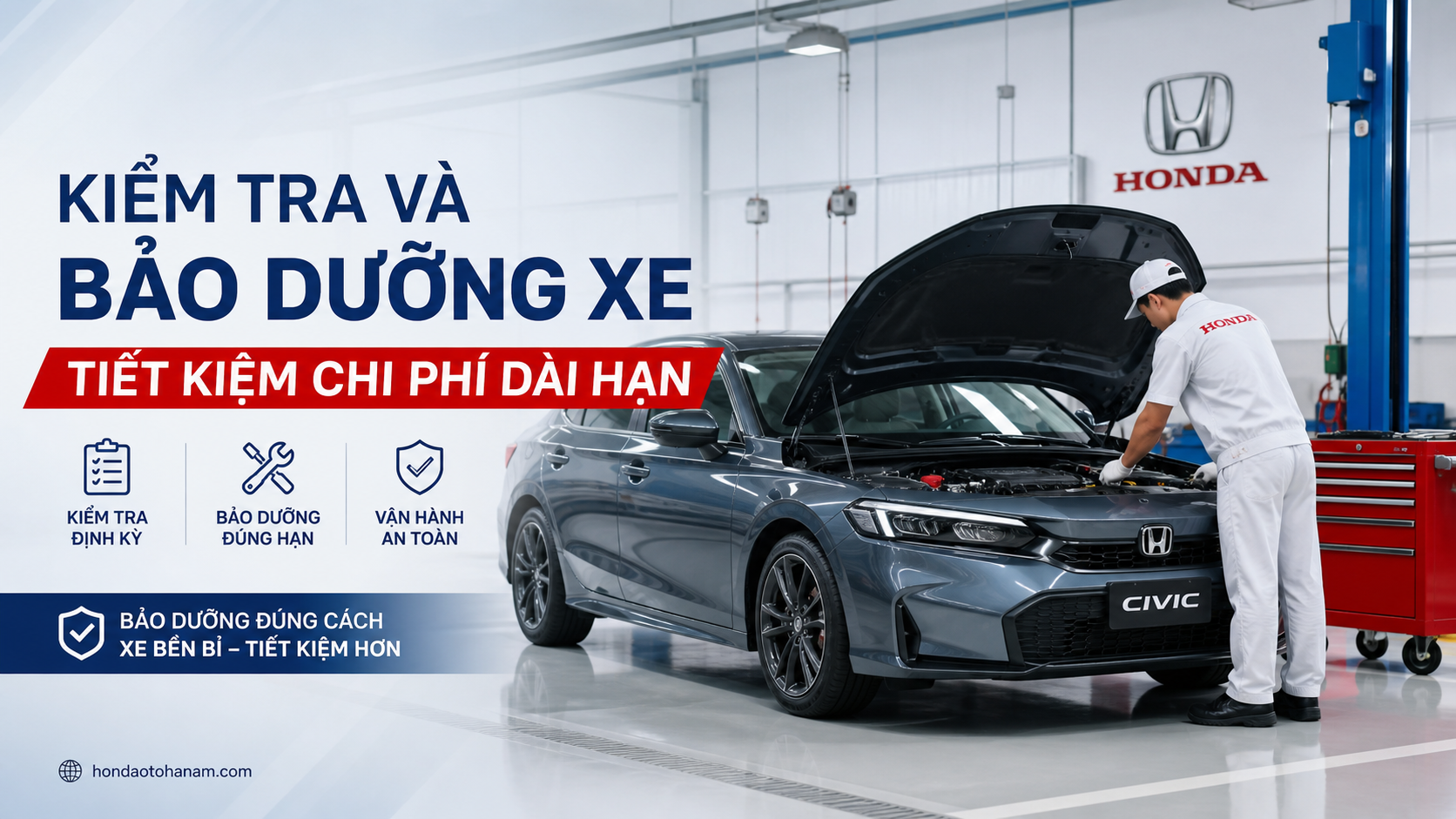 Kiểm tra và bảo dưỡng xe – Tiết kiệm chi phí dài hạn
