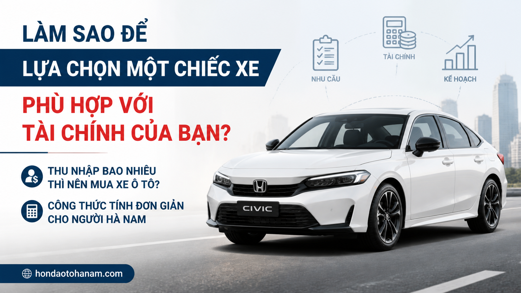 Làm sao để lựa chọn một chiếc xe phù hợp với tài chính của bạn?