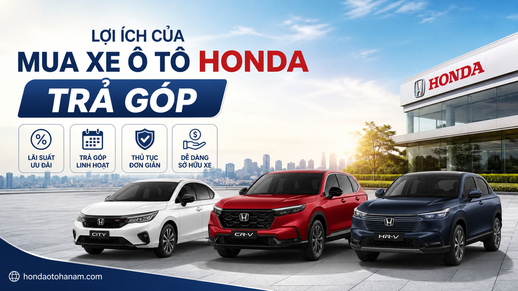 Lợi Ích Của Mua Xe Ô Tô Honda Trả Góp